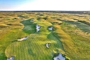 Prairie Club (Dunes) 15th Approach Aerial